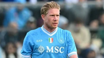 إصابة دي بروين في نابولي تحدد فرص غيابه وتأثيرها على الفريق